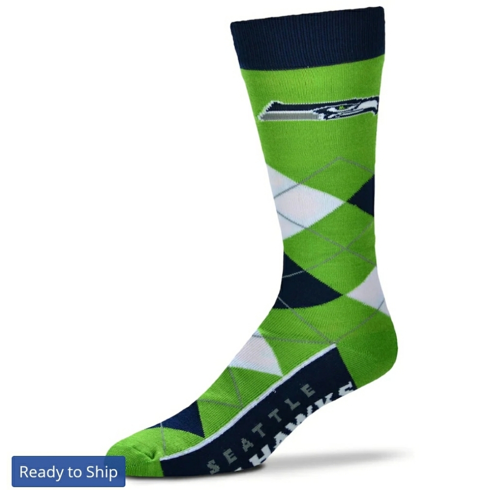 NFL Argyle Socks - Picture 3 of 7